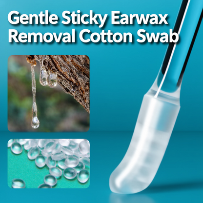 Reusable Earwax Removal Adhesive Swabs