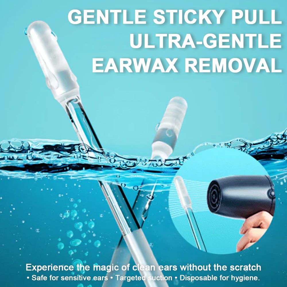 Reusable Earwax Removal Adhesive Swabs