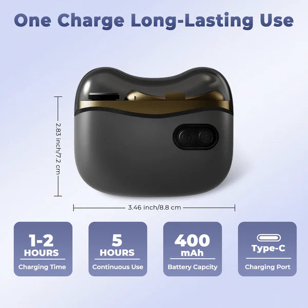 2026 Upgraded 2-in-1 Electric Nail Clipper & Polisher