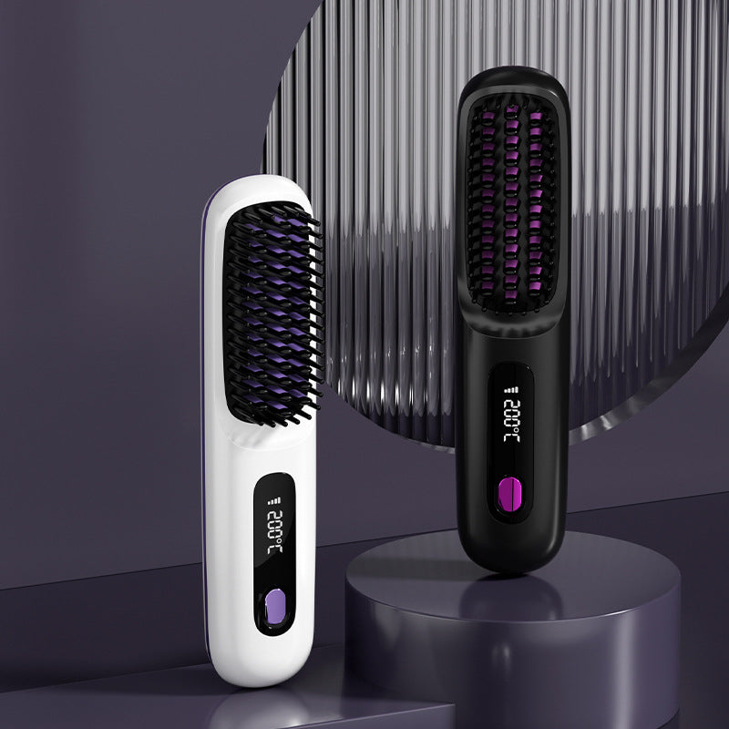 ✨ The first smart styling comb with dual function for hair – precise, safe, effortless