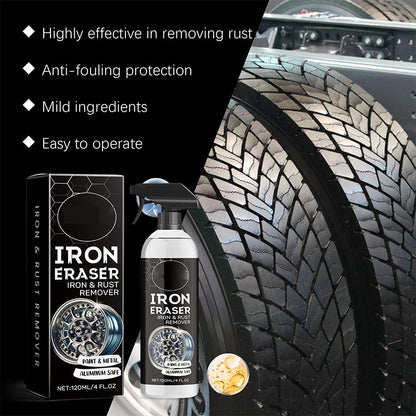 🔥HOT SALE 50% OFF🚗Say Goodbye to Rust Forever Fast-Acting Car Rust Remover Spray 🔧