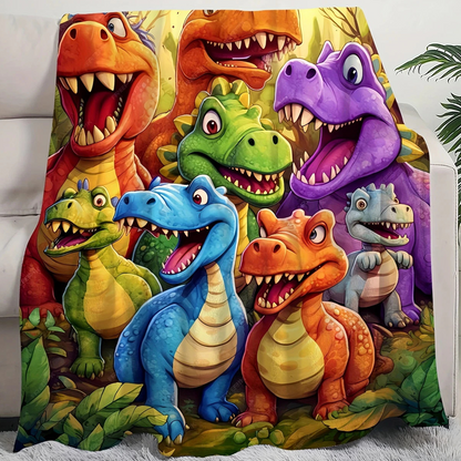 🎉2026 New Year Sale 50% OFF💕Artistic Print Flannel Throw Blanket -Remifa®