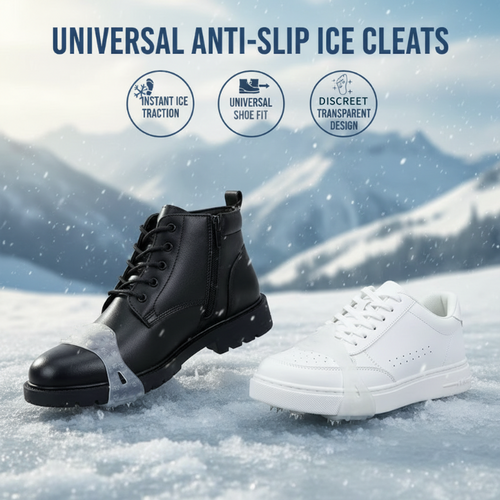 🎁Limited Time Sale 50% Off🔥Universal 5-Tooth Ice Cleats for Shoes & Boots