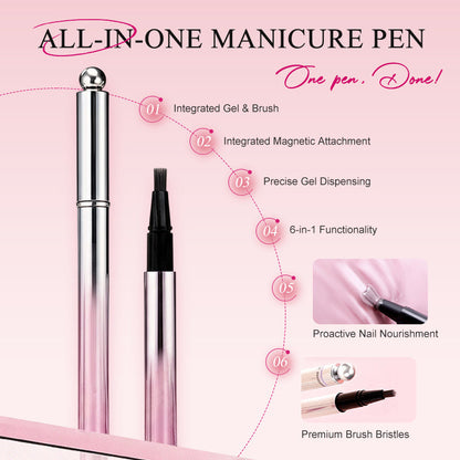 📢📢Buy 2 Get 1 Free!⏰All-in-One Cat Eye Nail Gel Pen – Get a hypnotic cat-eye effect in one stroke! Magnetic gel, lasting shine, salon magic at home. 🖤🌌