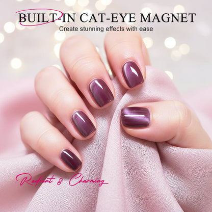 📢📢Buy 2 Get 1 Free!⏰All-in-One Cat Eye Nail Gel Pen – Get a hypnotic cat-eye effect in one stroke! Magnetic gel, lasting shine, salon magic at home. 🖤🌌
