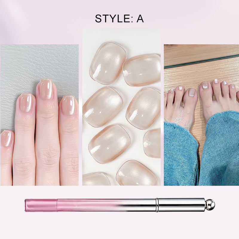 📢📢Buy 2 Get 1 Free!⏰All-in-One Cat Eye Nail Gel Pen – Get a hypnotic cat-eye effect in one stroke! Magnetic gel, lasting shine, salon magic at home. 🖤🌌
