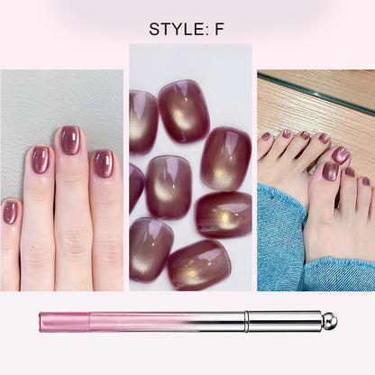 📢📢Buy 2 Get 1 Free!⏰All-in-One Cat Eye Nail Gel Pen – Get a hypnotic cat-eye effect in one stroke! Magnetic gel, lasting shine, salon magic at home. 🖤🌌