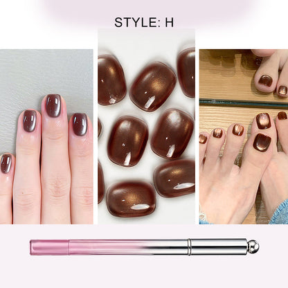 📢📢Buy 2 Get 1 Free!⏰All-in-One Cat Eye Nail Gel Pen – Get a hypnotic cat-eye effect in one stroke! Magnetic gel, lasting shine, salon magic at home. 🖤🌌