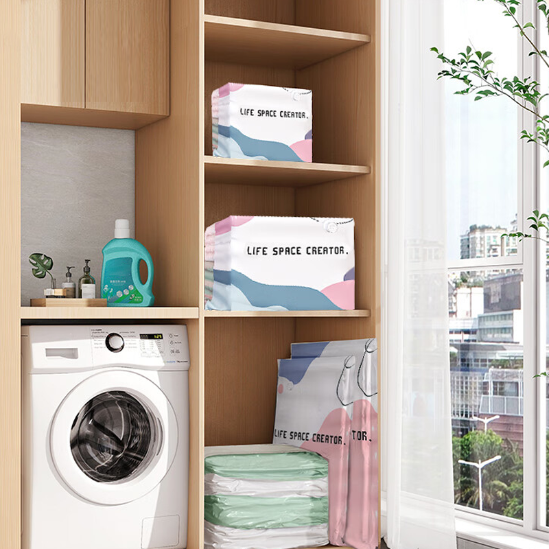 📉 Prices Dropped! Grab It Before It’s Gone 🏃‍♂️No-Pump Large Vacuum Storage Compression Bags