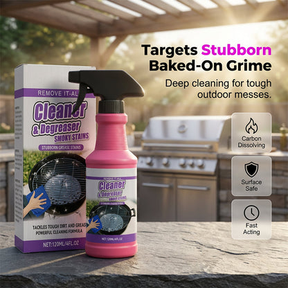 Fast-Acting Heavy-Duty Grill Degreaser Spray 💪🔥 Sparkling Clean ✨