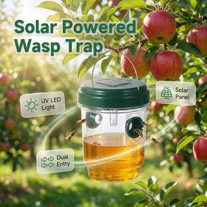 ⏰BUY 2 GET 1 FREE!🎁Solar Powered Hanging Wasp Trap