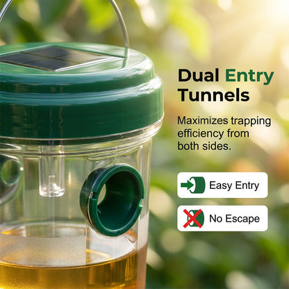 ⏰BUY 2 GET 1 FREE!🎁Solar Powered Hanging Wasp Trap