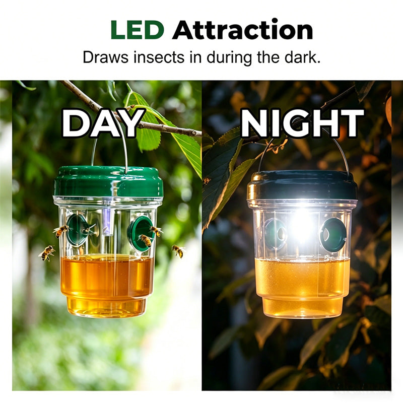 ⏰BUY 2 GET 1 FREE!🎁Solar Powered Hanging Wasp Trap