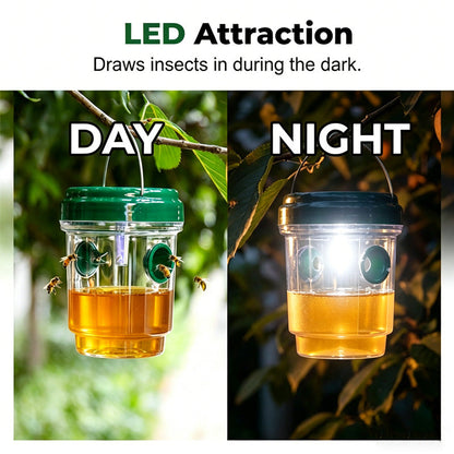 ⏰BUY 2 GET 1 FREE!🎁Solar Powered Hanging Wasp Trap