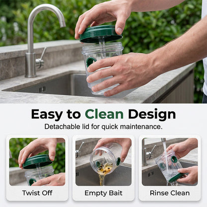 ⏰BUY 2 GET 1 FREE!🎁Solar Powered Hanging Wasp Trap