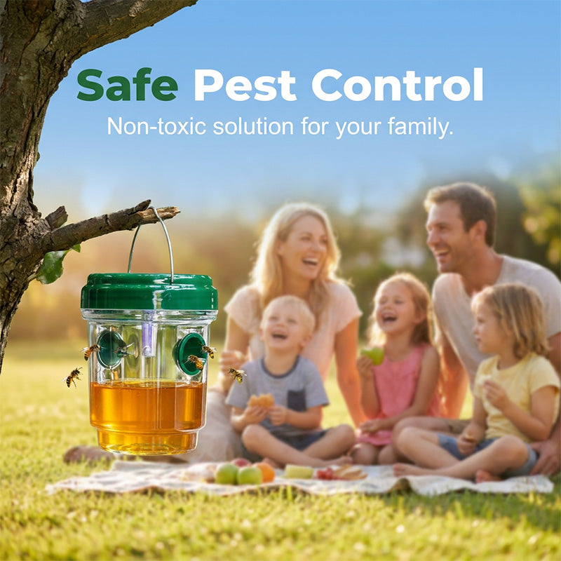 ⏰BUY 2 GET 1 FREE!🎁Solar Powered Hanging Wasp Trap