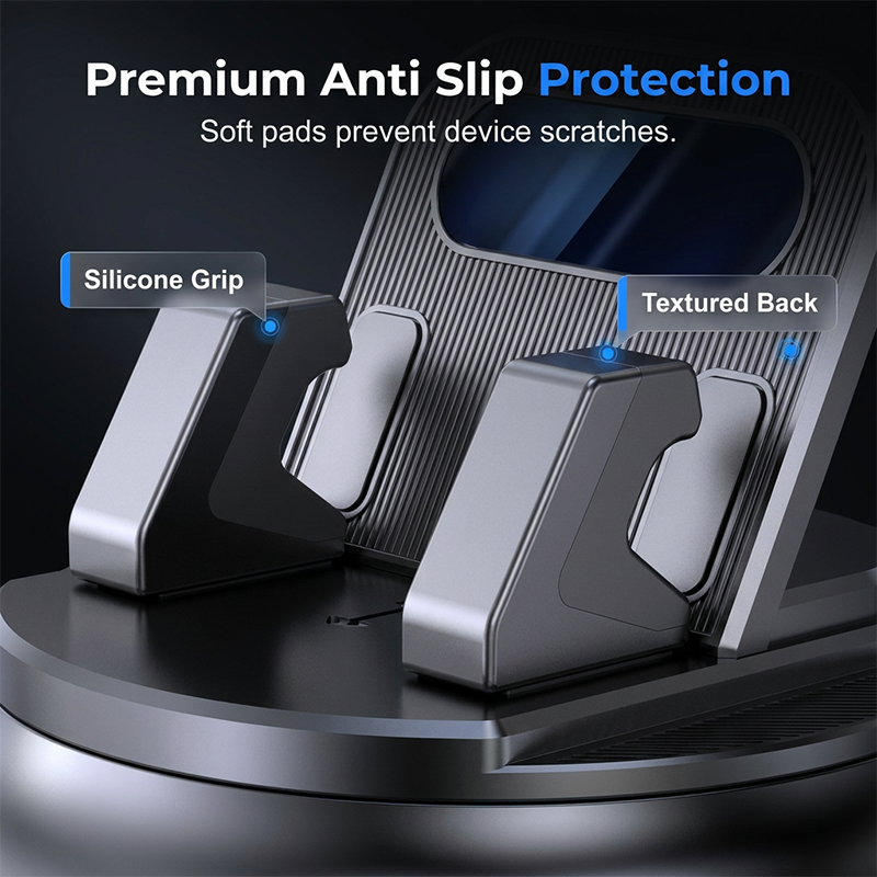 🚗Rotating Dashboard Car Phone Holder – 360° Adjustable & Anti-Slip – Hands-Free Phone Mount 🛡️