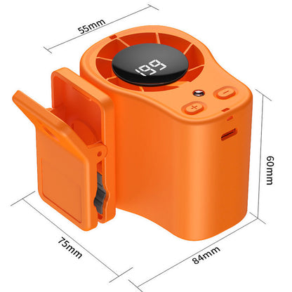 🏆 🔥HOT SALE 50% OFF⏰Hands-Free Personal Cooling Fan with LED Display
