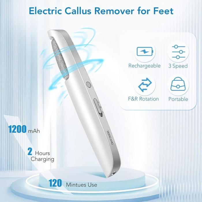 60%off🔥Last Day Special Price £16.99!!💥-🎁Portable Electric Feet Callus Remover (Copy)