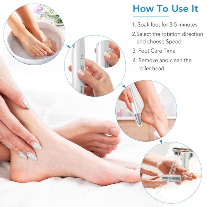 60%off🔥Last Day Special Price £16.99!!💥-🎁Portable Electric Feet Callus Remover (Copy)